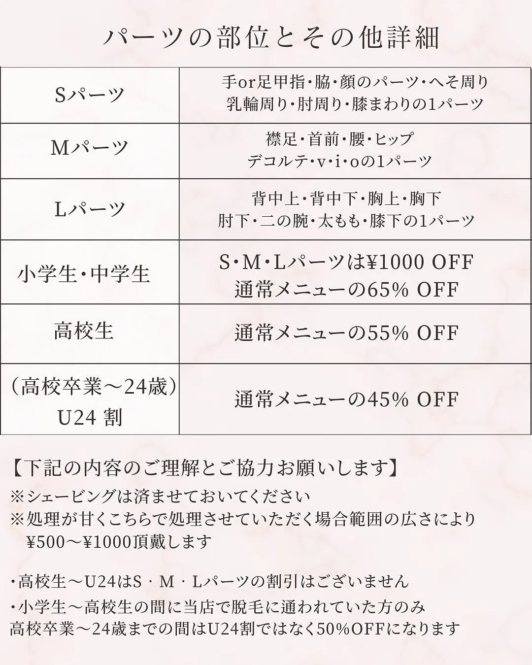 メニュー　一覧になります😊