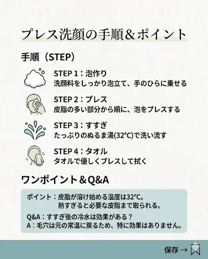 「毎日ちゃんと洗顔してるのに、なんだか肌が突っ張る…」